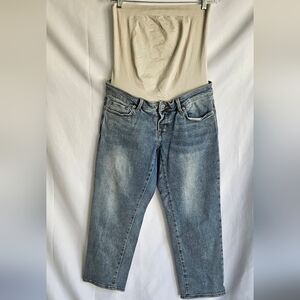 Blanqi Maternity Support Jeans – Over Belly Panel